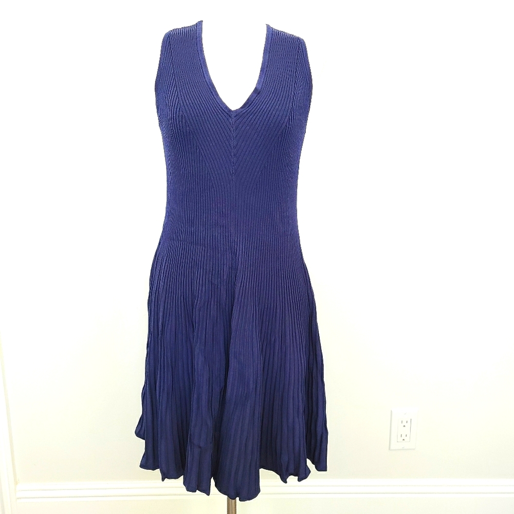 NWT Wendy Williams Navy Blue Dress Size M